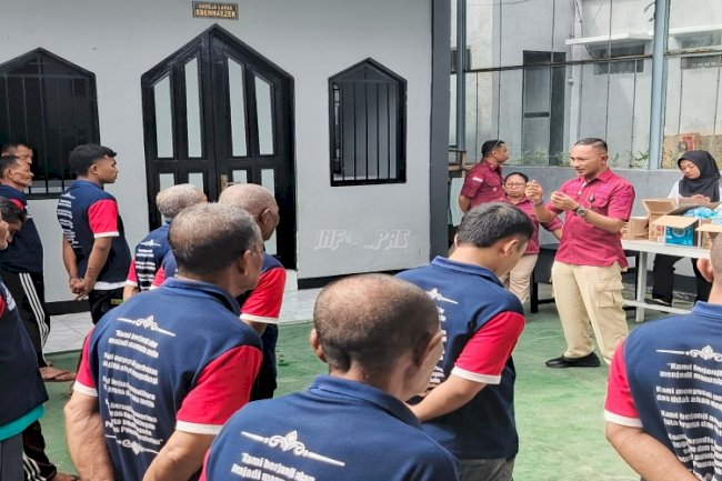 Penuhi Hak Kesehatan Warga Binaan, Lapas Wahai Lakukan Pencegahan Primer