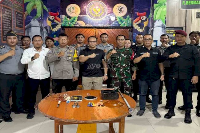Razia Gabungan di Rutan Palu, Kanwil Ditjenpas Sulteng Perkuat Deteksi Dini Gangguan Kamtib
