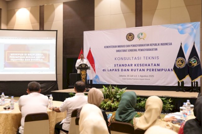 Perkuat Layanan Kesehatan, Ditjenpas Gelar Konstek Standar Kesehatan di Lapas dan Rutan Perempuan