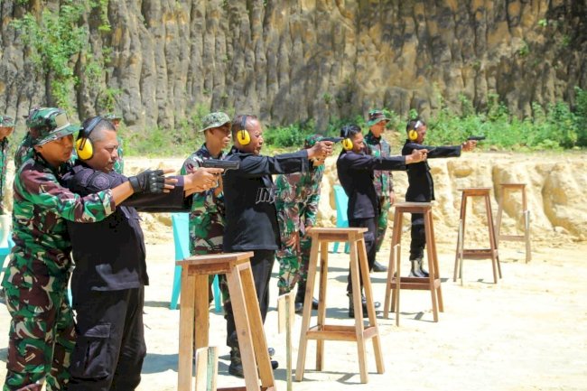 Latih Fisik dan Mental, Rutan Sampang Gandeng Kodim 0828 Gelar FMD