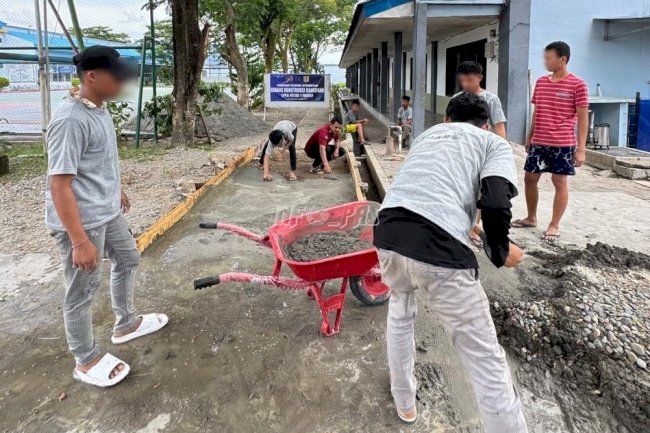 LPKA Medan Cetak Anak Binaan Siap Kerja Lewat Pelatihan Konstruksi