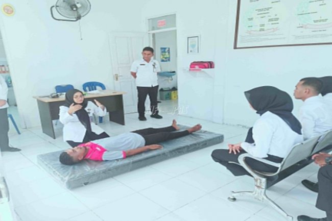 Lapas Piru Bekali CASN Pelatihan Bantuan Hidup Dasar