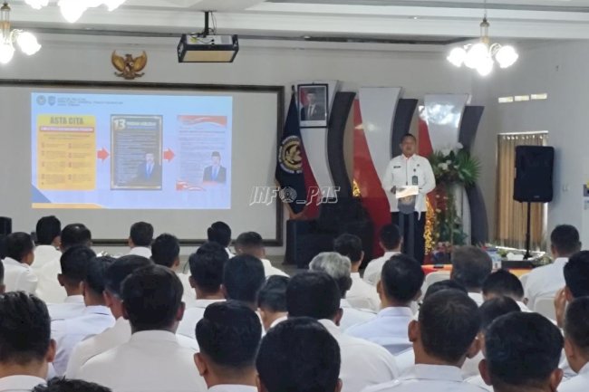 Kanwil Ditjenpas Jateng Validasi Data Ketahanan Pangan Pemasyarakatan Nusakambangan