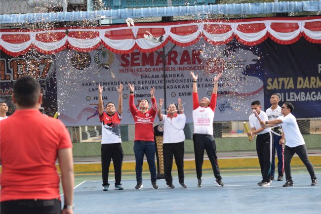 Lapas Medan Gelar Pekan Olahraga Semarak HUT Ke-80 RI
