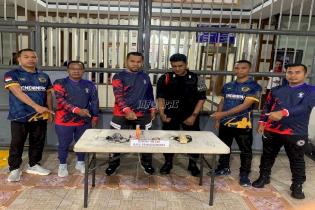 Pastikan Zero Halinar, Lapas Ambon Intensifkan Penggeledahan Kamar Hunian