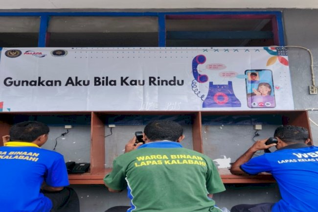 Lapas Kalabahi Pasang Empat Unit Wartelsuspas, Wujudkan Akses Komunikasi Warga Binaan 