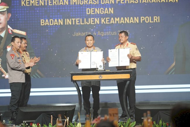 Kemenimipas dan Polri Perkuat Sinergi Pemasyarakatan lewat Kerja Sama Strategis