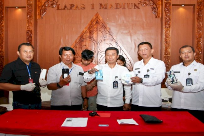 Petugas Lapas Madiun Gagalkan Penyelundupan Sabu dalam Popok Bayi