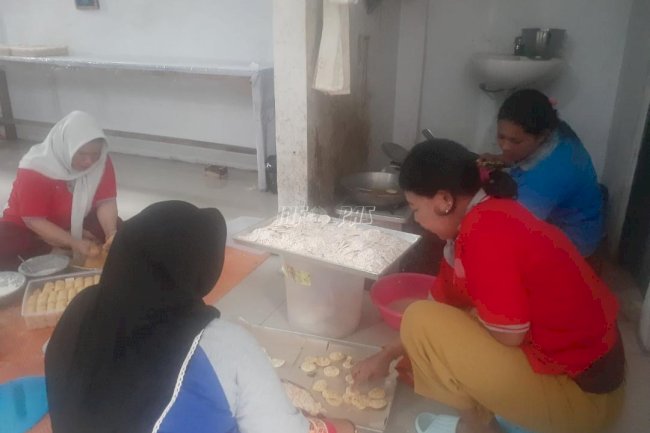 Warga Binaan Lapas Perempuan Ambon Produksi Tempe Mandiri