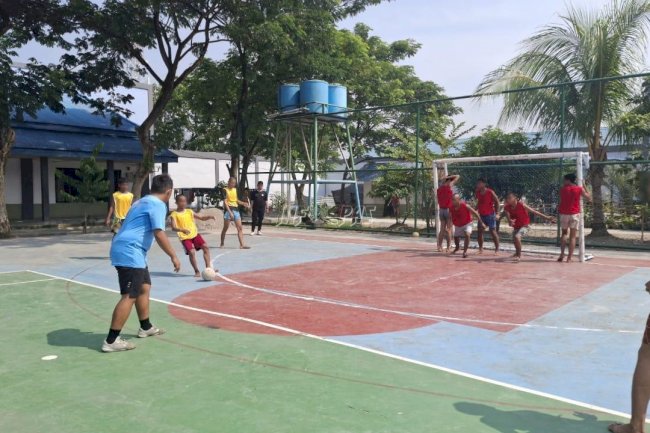 Futsal Jadi Sarana Pembinaan Karakter Anak Binaan LPKA Medan