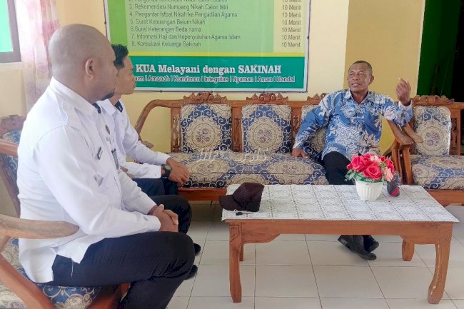 Perkuat Pembinaan Kepribadian, Lapas Geser Gandeng KUA Seram Timur