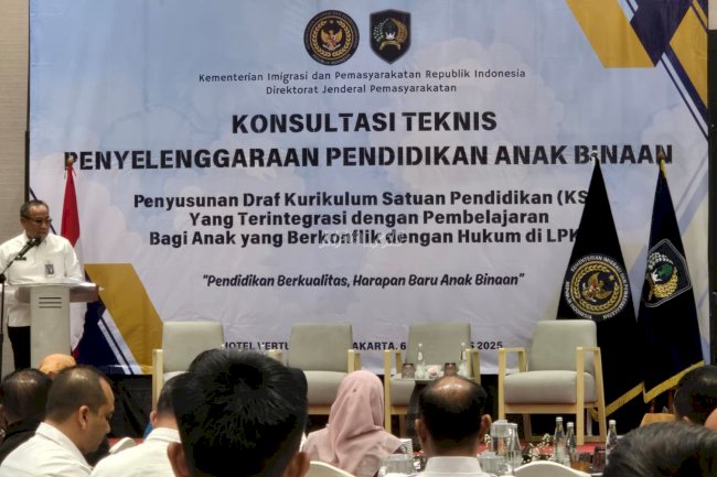 Sinergi Lintas Sektor, Ditjenpas Susun Draf Kurikulum Penyelenggaraan Pendidikan Anak Binaan di LPKA