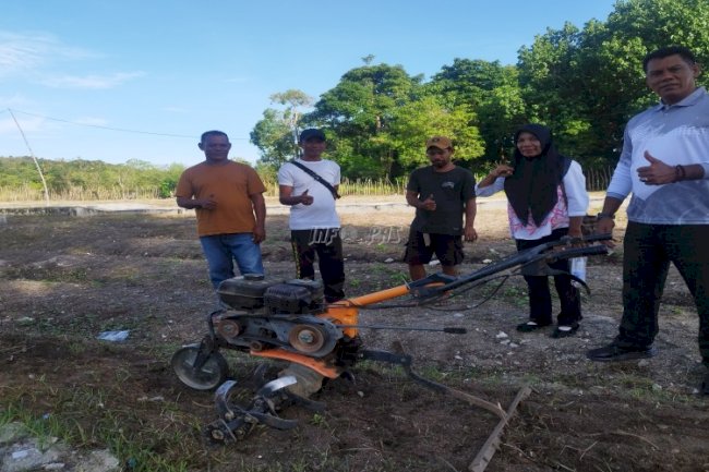 Bantuan Mesin Kultivator Tingkatkan Pembinaan Sektor Pertanian di Lapas Namlea 