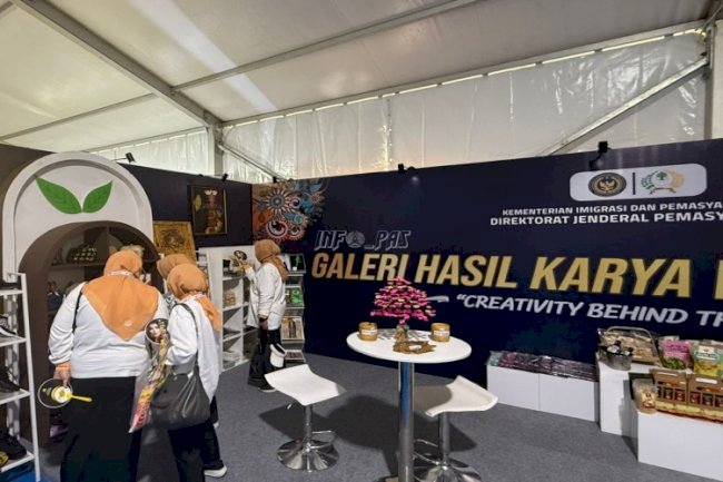 Karya Warga Binaan Lapas Cipinang Curi Perhatian di Pameran Laut Sebasah 2025