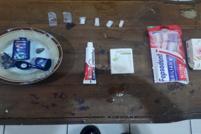 Petugas Lapas Parigi Gagalkan Upaya Penyelundupan Kristal Sabu