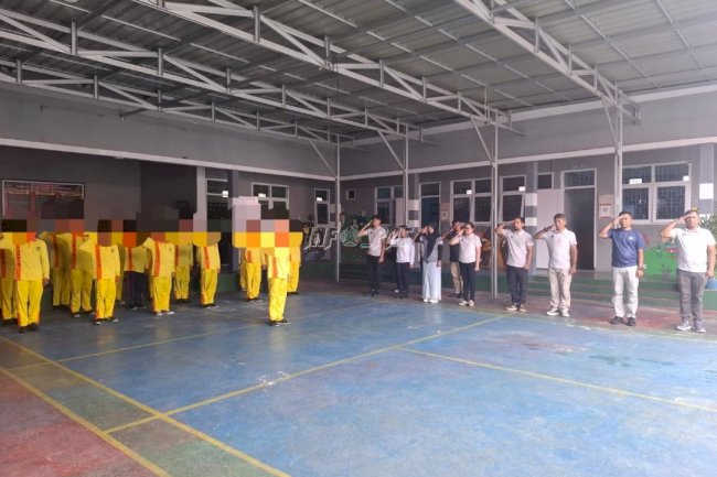 LPKA Palu Buka Pekan Olahraga Sambut HUT Ke-80 RI