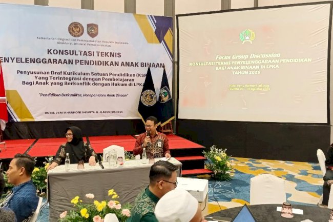 Hadirkan Pendidikan Kontekstual, LPKA Ambon Ikuti Konsultasi Teknis Ditjenpas