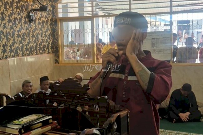 Lomba Azan Warnai Porseni Rutan Palu, Wujud Pembinaan Keagamaan