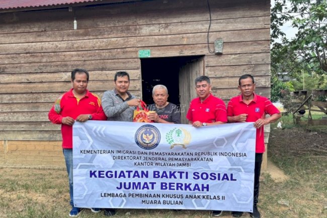 LPKA Muara Bulian Tebar Kepedulian lewat Bakti Sosial untuk Masyarakat