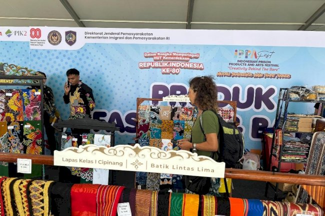 Batik, Kopi, dan Miniatur Kapal, Pesona Lapas Cipinang di IPPAFest 2025