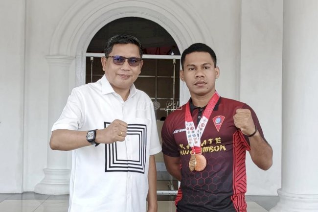 Juara Karate Internasional, Petugas Lapas Wahai Disambut Walikota 