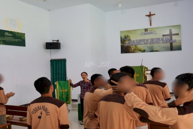 LPKA Ambon dan Kemenag Kota Ambon Gelar Ibadah Kreatif untuk Anak Binaan