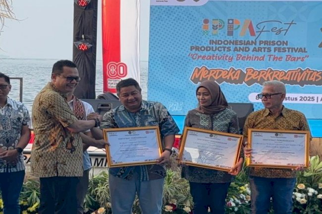 Rutan Tanjung Redeb Raih Penghargaan pada IPPAFest 2025, Kakanwil Ditjenpas Kaltim Bangga
