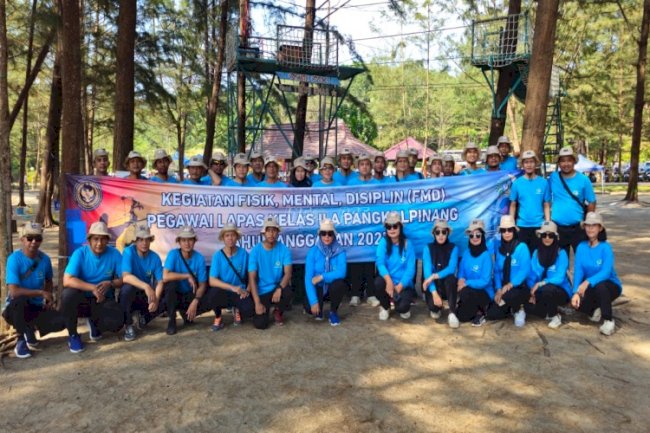 Melalui Pembinaan FMD, Lapas Pangkalpinang Tanamkan Core Value PRIMA 