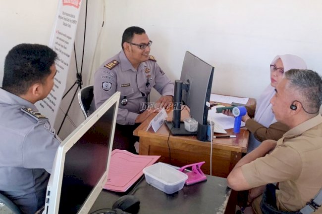 Lapas Tolitoli Koordinasi dengan DPMPTSP terkait Penertiban Dokumen IMB/PBG Aset Gedung