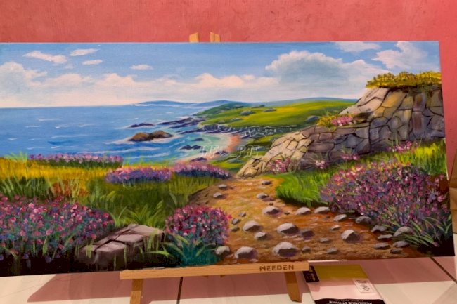 LPKA Medan Hadirkan Lukisan Alam Penuh Makna di IPPAFest 2025