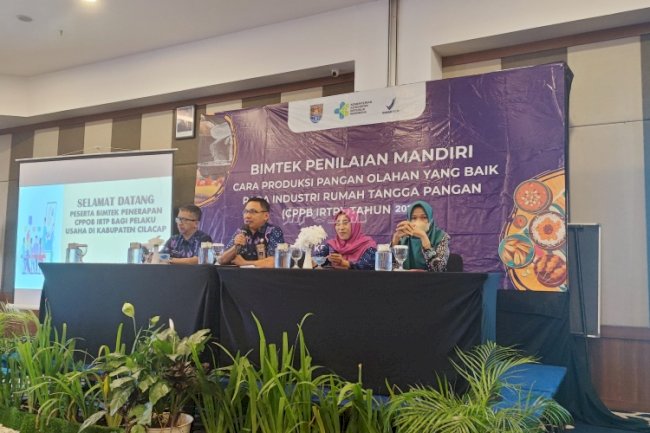 Tim Integrated Farm Lapas Nirbaya Ikuti Bimtek CPPOB, Perkuat Standar Produksi Pangan Olahan