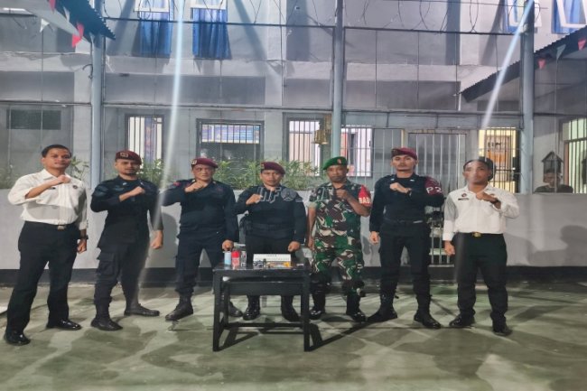 ‎Lapas Wahai Gandeng Koramil 1502-05 Wahai, Gelar Razia Berantas Narkoba  