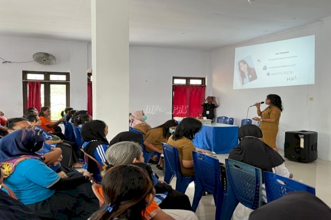 Sasar Warga Binaan, Lapas Perempuan Ambon dan Dinkes Kota Ambon Gelar Sosialisasi dan Skrining TBC