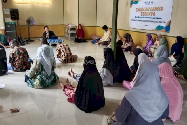 PK Bapas Amuntai Isi Materi di Sekolah Lansia Berdaya