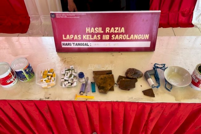 Lapas Sarolangun Gelar Penggeledahan Blok Hunian, Pastikan Keamanan Tetap Terjaga