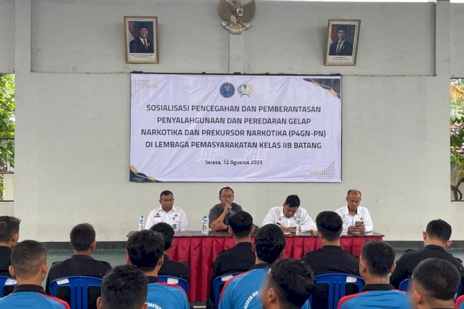 Lapas Batang Gandeng BNNK Cegah Penyalahgunaan Narkoba