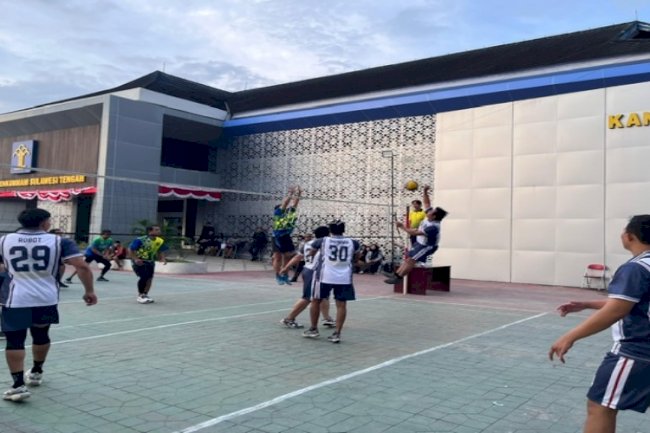 LPKA Palu Raih Juara III Turnamen Voli Hari Pengayoman ke-80