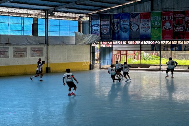 Bapas Ambon Tunjukkan Semangat Sportivitas dalam Turnamen Futsal HUT ke-80 RI 