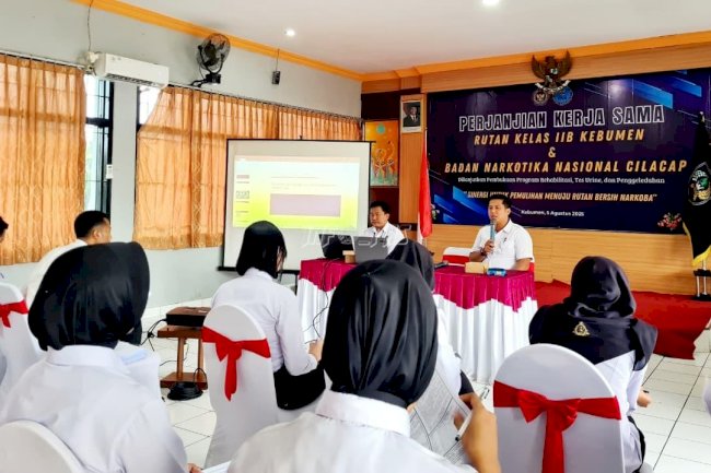 Berantas Narkoba, Rutan Kebumen Latih Pegawai Skrining dan Asesmen Rehabilitasi