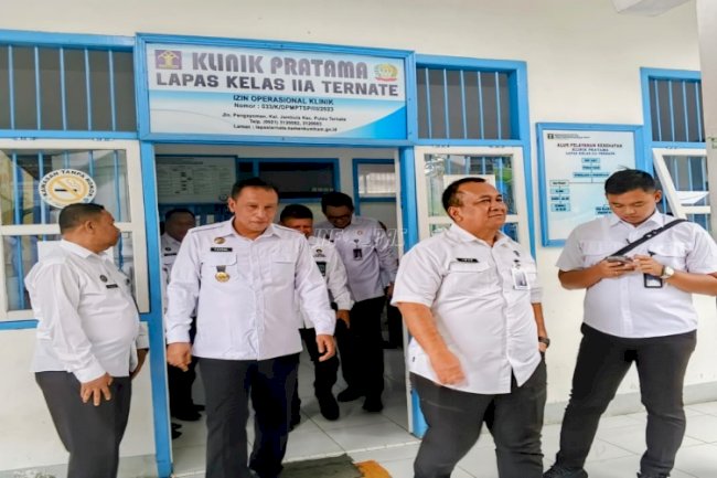 Lapas Ternate Sambut Kunjungan Irwil I Kemenimipas, Fokus Integritas dalam Pelaksanaan Tugas