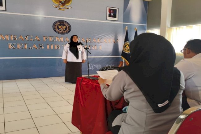 Lapas Tolitoli Gelar Lomba Menyanyikan Mars Kementerian Imigrasi dan Pemasyarakatan