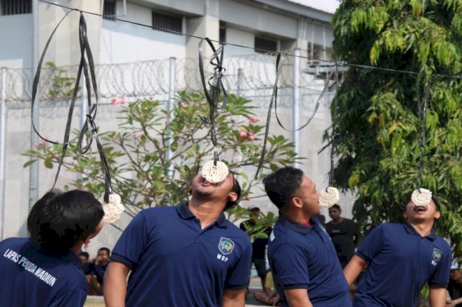 Semarak PORSENAP Lapas Pemuda Madiun Kobarkan Semangat HUT ke-80 RI 
