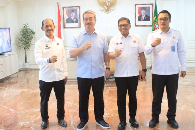 Kanwil Ditjenpas Maluku Bahas Rencana Penyerahan Remisi dengan Gubernur Maluku