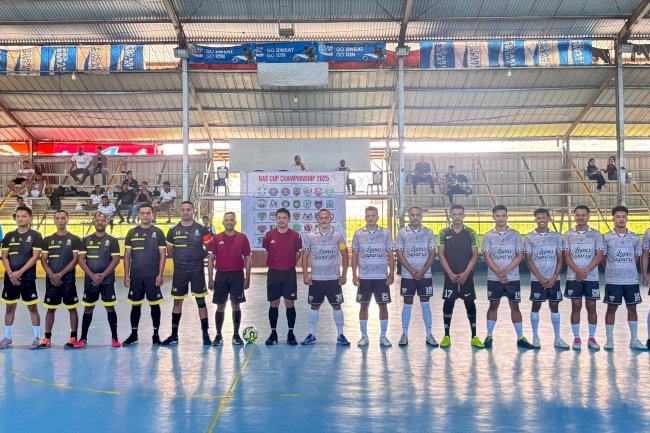 Gol Berlimpah, Lapas Saparua Amankan Tiket Semifinal Turnamen Futsal 