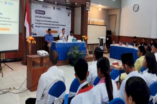 Lapas Kalabahi Dukung Pemenuhan Hak Anak sesuai UU SPPA