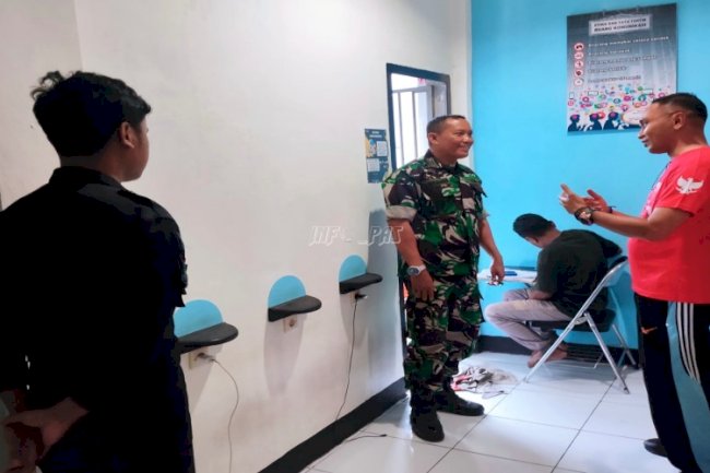 Keberadaan Wartelsus di Lapas Wahai Dipuji Danramil 1502-05 Wahai