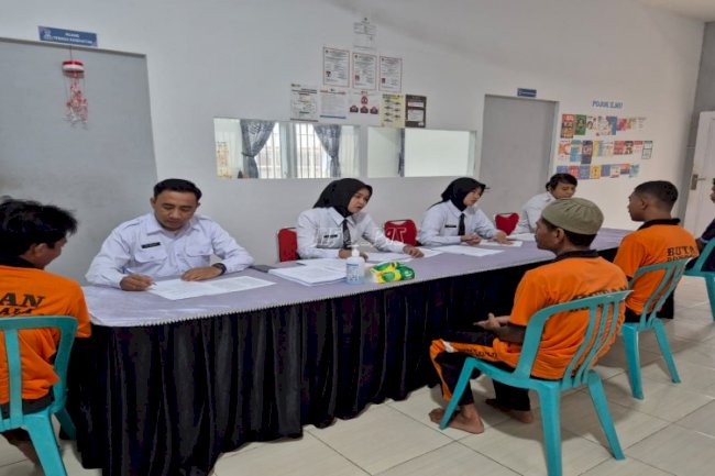 Ikuti Skrining Napza, Langkah Awal Warga Binaan Rutan Donggala Jelang Program Rehabilitasi