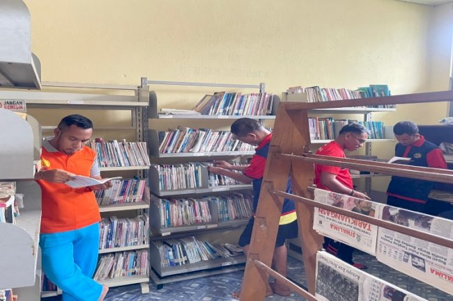 Perpustakaan Rutan Ambon Bangkitkan Semangat Warga Binaan Tingkatkan Wawasan dan Pengetahuan