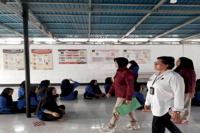 Kanwil Ditjenpas Kalsel Pantau Persiapan HUT ke-80 RI di Lapas Perempuan Martapura