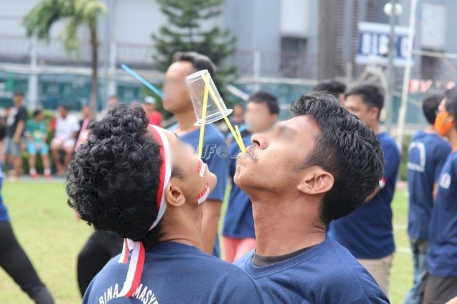 Perlombaan Tradisional Meriahkan Peringatan HUT Ke-80 RI di Lapas Cipinang 